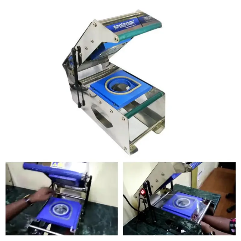 80/95mm Diameter Manual Cup & Glass Sealing Machine 300W